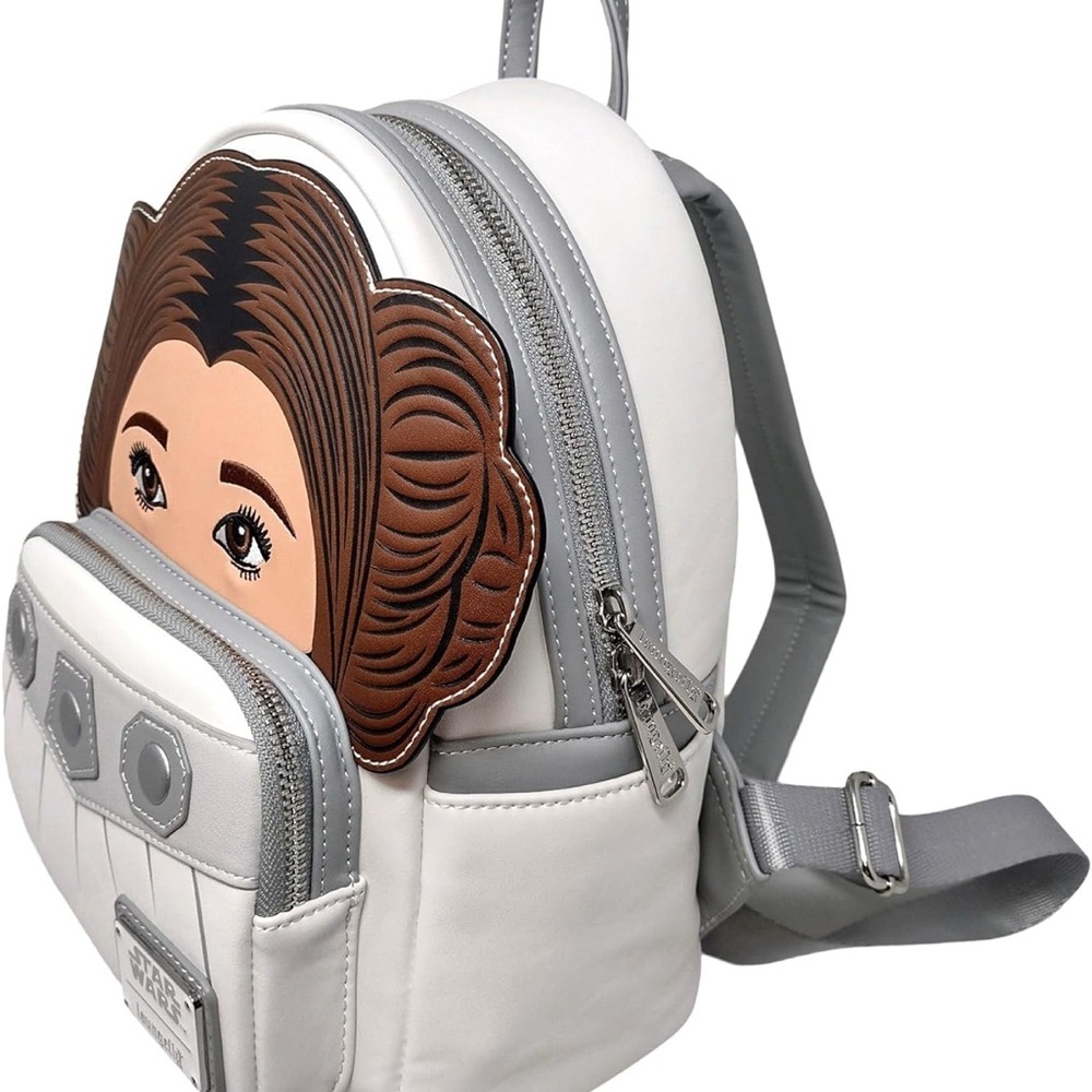 Loungefly Princess Leia Star Wars Cosplay
 Backpack NWT​ - Picture 2 of 6